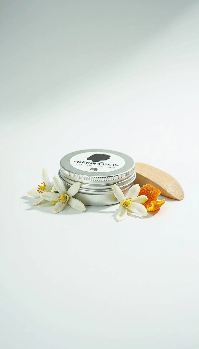 Baume Corps Karité & Cire d’Abeille – Fleur d’Oranger | 60 ml